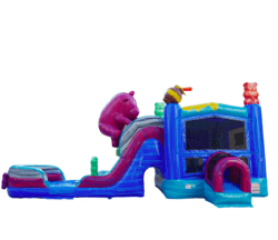 Bounce20House20Rentals20Stone20Oak20 1739651575 Gummy Bear Bounce House Slide Combo (Wet or Dry)