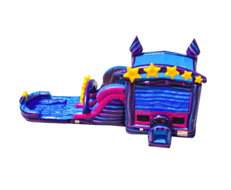 Galaxy Bounce House Slide Combo (Wet Or Dry)